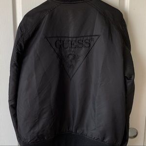 Guess Black Bomber Jacket